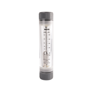 Débitmètre rotamètre en acrylique de type rond pour usine, grande plage de mesure 50000 LPH - Product Image 3