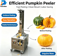 Automatische papaya-, watermeloen-, butternut squash- en ananas-schilmachine voor restaurantgebruik, hoge capaciteit