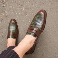 2025 Nouveaux Produits Phares : Mocassins Homme en Cuir Italien, Chaussures Habillées en Daim pour Hommes