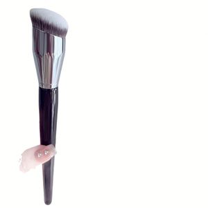 Pinceau de Maquillage Bestseller à Tête Ronde pour Fond de Teint et Correcteur, Fibres Synthétiques, Manche en Plastique, Monobloc Sans Soudure, Multi-Usages pour le Visage - Product Image 5