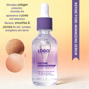 Suero Minimizador de Poros de Marca Privada, Refinador de Poros, Antiarrugas, Reafirmante, Elasticidad de la Piel, Hidratación Duradera, Suavizante y Voluminizador - Product Image 3