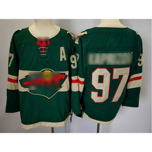 Camiseta de Hockey Estilo <span class=keywords><strong>NHL</strong></span> Personalizada, Roja, Blanca o Azul con Rayas Naranjas, Cuello en V, para Hombres, Mujeres y Jóvenes - Product Image 2