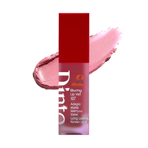 Dinto Blurring Lip Veil 107 Adagio Rouge à lèvres mat velours imperméable longue tenue teinte coréenne - Product Image 2