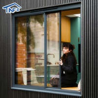 Ventanas Corredizas de Aluminio, Diseño Moderno, Doble Acristalamiento, Ventanas de Aluminio Personalizadas