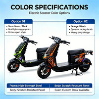 Moto électrique futuriste HelloSwap 3000w, couple instantané, moto électrique Volta