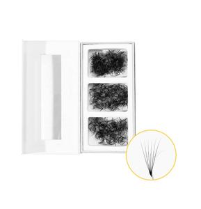 NVT Beauty 6D Promade Fans Loose mix 3 1500 plateau premade fans volume fan lash extension ultra speed loose vison lash - Product Image 1