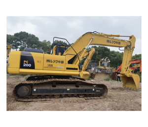 Original Japan Second Hand Komatsu PC200-8MO Crawler Excavator Used Komatsu PC200-8MO Excavator <b>Stocking</b> in Shanghai Yard - Product Image 4