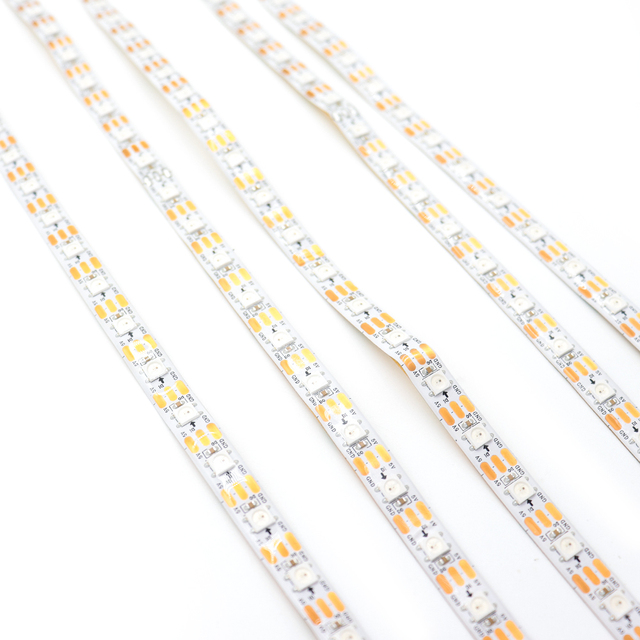 High Luminous SK6812 WS2812b DC5V Programmable RGB LED Strip CE ROHS Certified Lighting Decorative