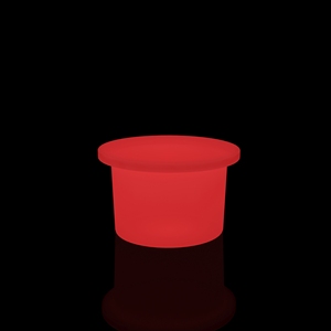 Colorecדקו פנים עגול חיצוני עגול הוביל שולחן סיום רב תאורה צבע מרובים השתנה שולחן בר עמיד למים סלון הוביל שולחן - Product Image 4