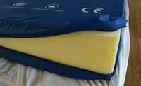 Housse de matelas médical 4 pouces 6 pouces housse en tissu PU housse de matelas ignifuge et imperméable pour lit d'hôpital ou utilisation de lit médical