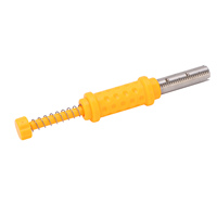 Kit de fabrication d'appâts pour la pêche à la carpe Pop-up Zig, accessoires de pêche portables pour la pêche à la carpe au feeder (Jaune Noir)