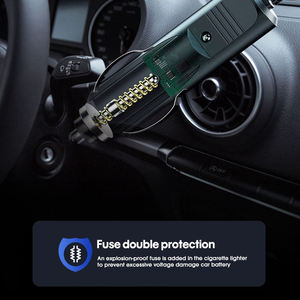 Pompe à <span class=keywords><strong>air</strong></span> portative d'éclairage d'affichage numérique de pompe à <span class=keywords><strong>air</strong></span> de voiture avec la pompe à <span class=keywords><strong>air</strong></span> électrique de pression des pneus intelligente - Product Image 4