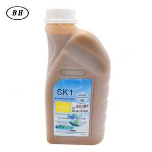 Encre à base de solvant Bheng SK1 FY Union Tinta Cmyk pour tête d'impression SPT 508GS Encre éco-solvant - Product Image 5