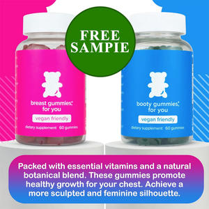 Campione gratuito di erbe essenziali aromatizzate alla bacca Multivitamins Combo Pack Gummies crescita donne integratore Fitness booty gummies - Product Image 3