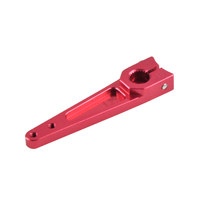 Petit servo RC 25T avec bras en aluminium de 1/1,25 pouce, type corne de fusée, pour modèles d'avions turbojet et de planeurs