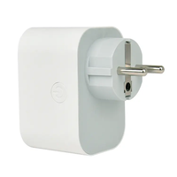 Enchufe inteligente Tuya Wifi enchufe UE 16A con 2 puertos USB y tipo C
