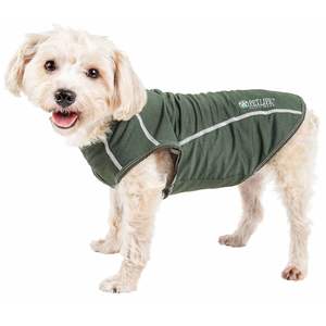 Camiseta sin mangas DB Pet Life para perro, verde, talla XS, ropa para mascotas de alto rendimiento con elasticidad en 4 direcciones - Product Image 1
