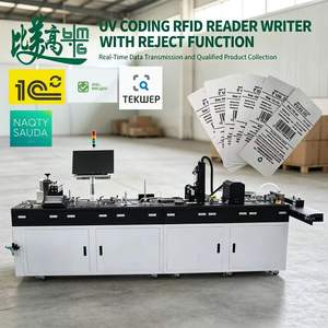 เครื่องพิมพ์อิงค์เจ็ทพิมพ์โค้ดออนไลน์ UV สำหรับเสื้อผ้า ป้าย RFID ชิปอ่านเขียนได้ คุณภาพสูง รับสินค้าได้อย่างรวดเร็ว - Product Image 1