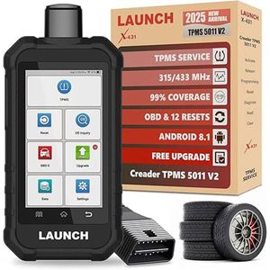 2025 LAUNCH X431 Creader <strong>TPMS</strong> 5011 V2 Tire Pressure <strong>Programming</strong> <strong>Sensor</strong> OBD2 Scanner Tool Supports All 315/433MHz Diagnostic Tool - Product Image 2