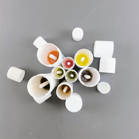 Tube de baume à lèvres à ouverture facile, emballage cosmétique vide en plastique en forme de tube de rouge à lèvres, avec bouchon à vis, traitement de sérigraphie Yolio 25mm