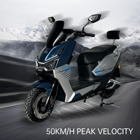 Moto électrique ZUBOO 1200W 72V à batterie au plomb, vitesse maximale de 50 km/h, autonomie de 110 km, scooter de ville pour trajets quotidiens