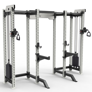 Rak Squat MMD New Strength Power Rack Delapan Kolom Multi Fungsi Trainer Smith Machine Multi Gym - Product Image 1