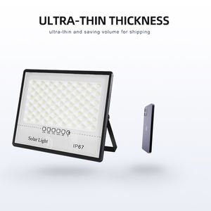 Melinz Hete Verkoop Snelle Koeling Convergente Lens Schijnwerper Tankstation Parkeerplaats 60 100 200 300 Watt Led Zonne-Energie Schijnwerpers - Product Image 4