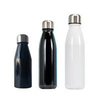 En stock – Nouveauté : Gourde de sport en aluminium 500 ml, légère, pour le cyclisme et les voyages – Vente en gros