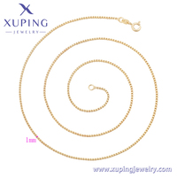 X001240326 XUPING XP Bijoux en gros, pendentifs et breloques pour femmes, plaqué or 14 carats, forme simple, tendance