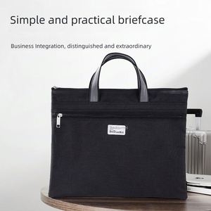 Hot Selling Business Elegant A4 Flap Storage Briefcase Simple Stationery <b>File</b> <b>Folder</b> with G Pocket for Document Organization - Product Image 2