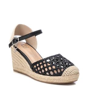 Xti Women's Espadrille Wedges Black 142893 Open Toe Summer <b>Sandals</b> - Product Image 2