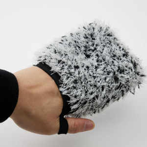 Gant de lavage de voiture en microfibre réutilisable, sans peluches, gant de nettoyage automobile, haute absorption, lavage de véhicule - Product Image 4