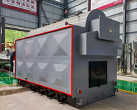 YINYU DZH Boiler Air Panas Berbahan Bakar Biomassa Efisiensi Tinggi (Kayu, Sekam Padi, Batubara) dengan Grate Bergerak untuk Pemanasan Industri