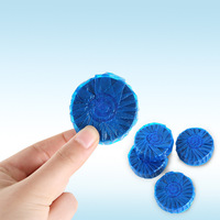 Pembersih Kloset Berkualitas Tinggi, Blok Pengharum Toilet Otomatis, Tablet Kloset, Blok Biru