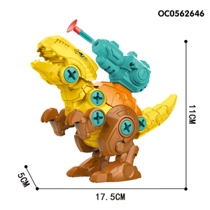Stem toys-producto educativo de plástico, ensamblaje de dinosaurios - Product Image 5