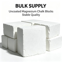 Lot de blocs de craie géants non polis, texture croquante, densité élevée, durables, pour l'entraînement en salle de sport et la remise en forme, destiné aux distributeurs mondiaux