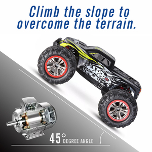 HOSHI N516 1/10 Camion RC 4WD con Luci LED, Fuoristrada Hobby Crawler, Monster Truck Telecomandato Veloce, Auto Giocattolo con <span class=keywords><strong>3</strong></span> Batterie - Product Image 5