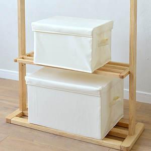 Household Items High Quality Foldable Fabric Storage Boxes Bins With Lid For Dress Clothes Toy storage