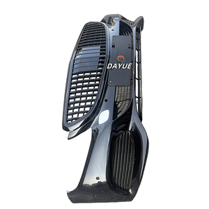 <span class=keywords><strong>2015</strong></span>-2018 para Mercedes Benz Clase C 205 rejilla de parachoques delantero usada para C200L <span class=keywords><strong>Maybach</strong></span> All Black Grille para Mercedes Benz - Product Image 4