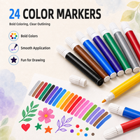 Kit de Peinture pour Enfants, Ensemble de Papeterie Artistique, Fournitures d'Art pour Enfants, Kit de Dessin et Peinture pour Enfants LT73404