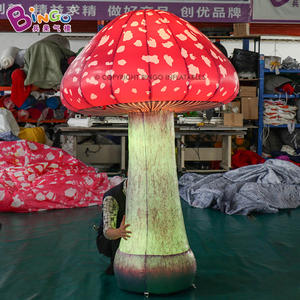 Seta inflable personalizada, iluminación Led, publicidad, seta inflable gigante para decoración de fiesta de escenario - Product Image 2