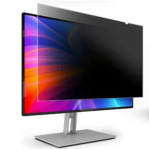 Pelindung Layar Privasi HD Anti Silau Dapat Dilepas Grosir Film Filter Cahaya Biru Anti-mata-mata untuk Komputer Desktop Pc Led TV