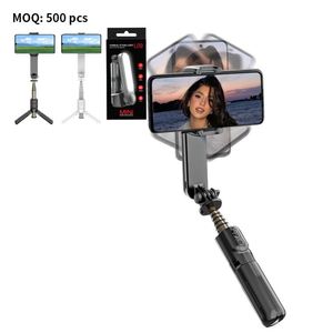 Mini Estabilizador de Gimbal Plegable para Teléfono Inteligente, 3 Ejes, Portátil, con Luz de Relleno - Product Image 1
