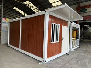 Maisons conteneurs modulaires préfabriquées démontables et portables de 10, 20 et 40 pieds pour entrées, jardins, hôtels et salons - Product Image 2
