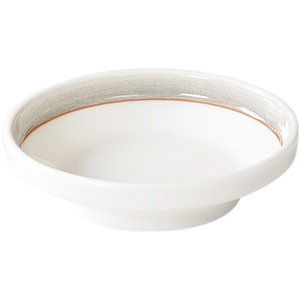 Plato para Sopa de Restaurante Comercial Americano Xiangyuan, Plato para Platos Fríos de Plástico Imitación Porcelana, Plato Hondo Redondo Creativo - Product Image 5