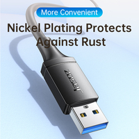 Cable de Datos USB 3.0 Jasoz, Trenzado en PVC, para Computadora, de 0.5m-3m, AM-AF, USB A Macho a Hembra