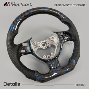 Volante de Fibra de Carbono Azul Personalizado para Toyota GR GT 86 y Subaru BRZ Limited 2017-2026, Accesorios Interiores Mejorados - Product Image 3