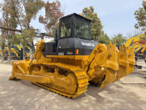 Bulldozer sur chenilles d'occasion Shantui 160HP 220HP 320HP SD16 SD22 SD32 pour l'exploitation minière, la construction routière, l'agriculture et la construction - Product Image 2