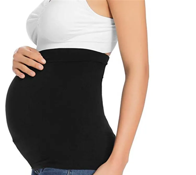 Colorful Soft Seamless Belly Band Compression Pregnancy Support