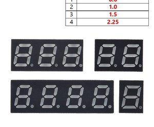 <strong>Display</strong> Common Anode / Cathode 0.28" 7 <strong>Segment</strong> <strong>Led</strong> <strong>Display</strong> Board 0.28 Inch Digital Tube <strong>LED</strong> <strong>Display</strong> 1Bit 2Bit 3Bit 4Bit - Product Image 2